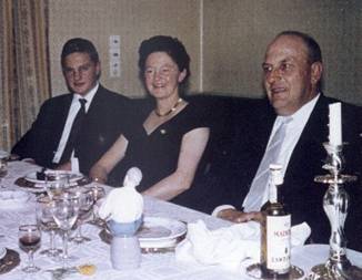 Niels, Astrid og Jens. 1962.